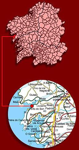 Imagen de Porto do Son mapa 15970 5 