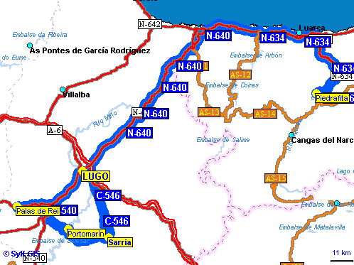 Imagen de Portomarín mapa 27170 4 