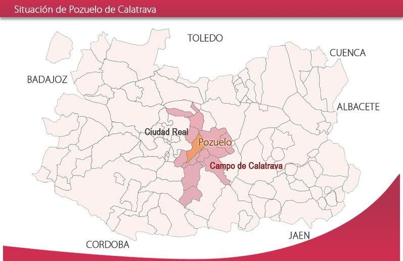 Imagen de Pozuelo de Calatrava mapa 13179 2 