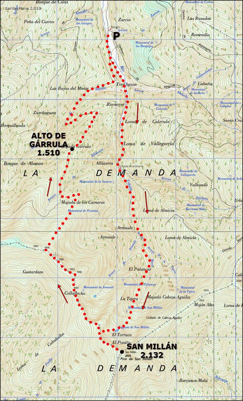 Imagen de Pradoluengo mapa 09260 4 
