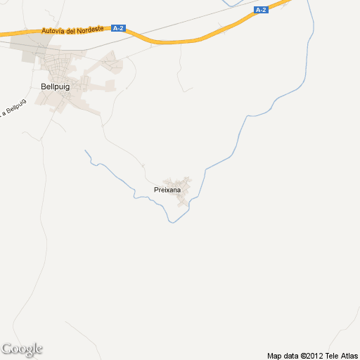 Imagen de Preixana mapa 25263 1 