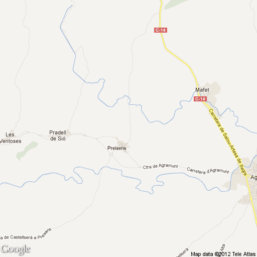 Imagen de Preixens mapa 25316 1 