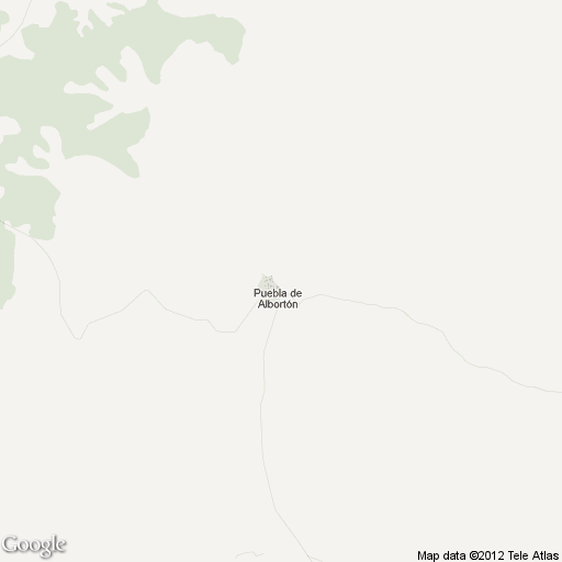 Imagen de Puebla de Albortón mapa 50137 1 