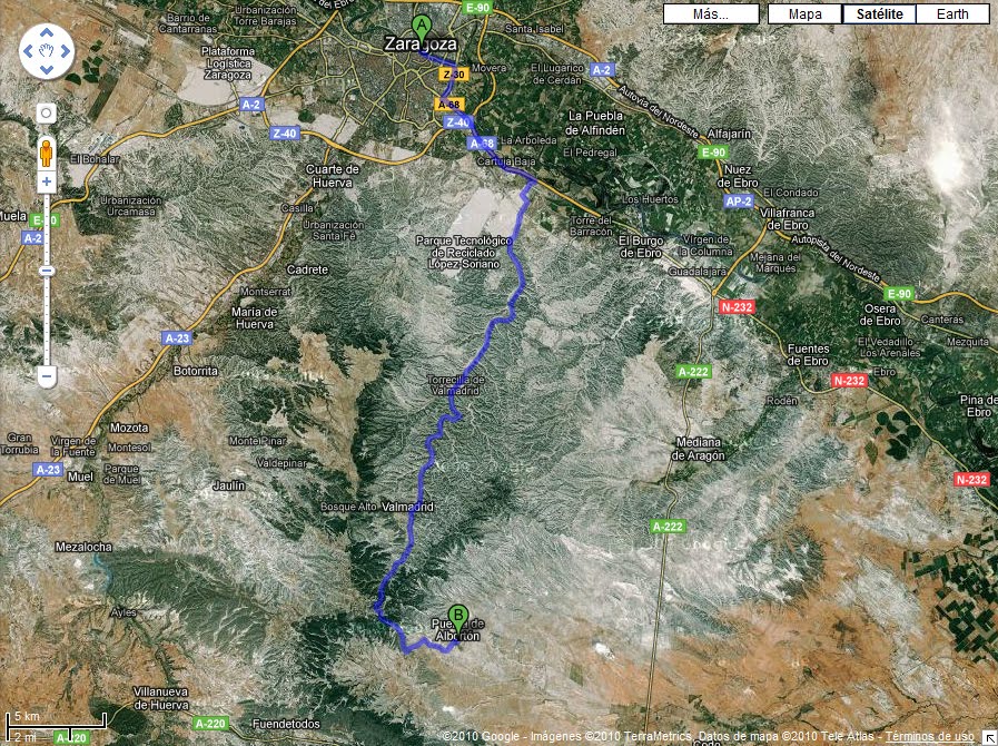 Imagen de Puebla de Albortón mapa 50137 6 