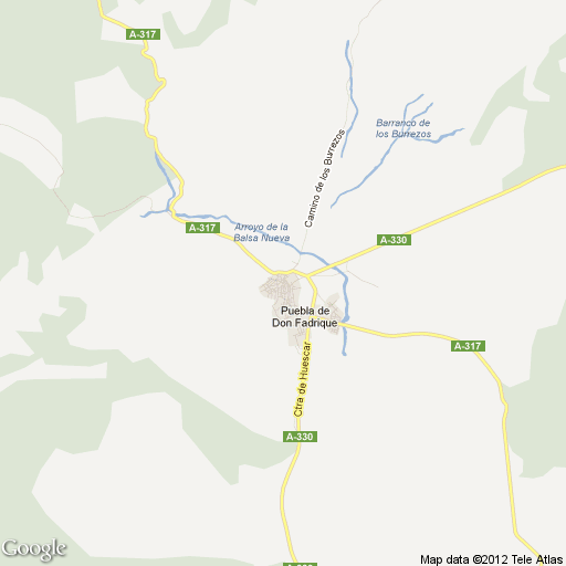 Imagen de Puebla de Don Fadrique mapa 18820 2 
