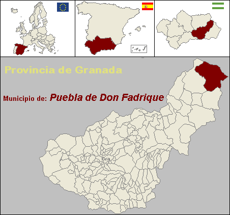 Imagen de Puebla de Don Fadrique mapa 18820 3 