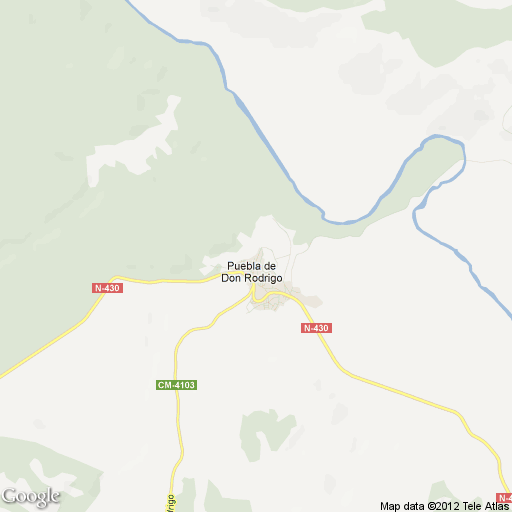 Imagen de Puebla de Don Rodrigo mapa 13109 4 