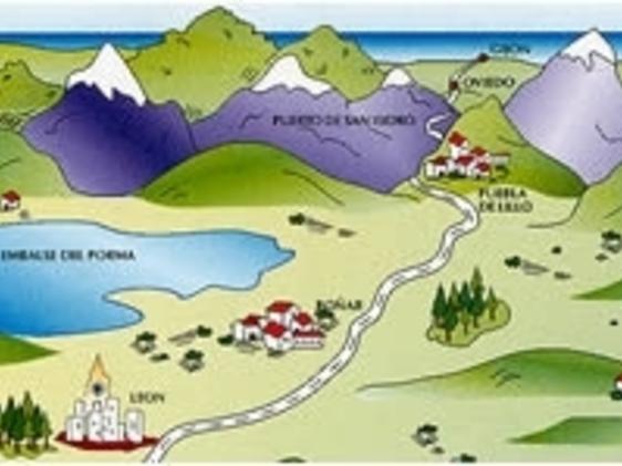 Imagen de Puebla de Lillo mapa 24855 3 