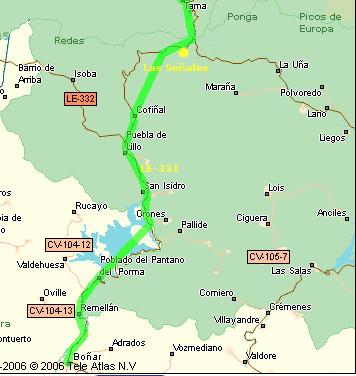 Imagen de Puebla de Lillo mapa 24855 6 