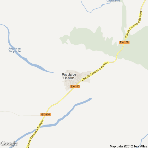 Imagen de Puebla de Obando mapa 06191 1 