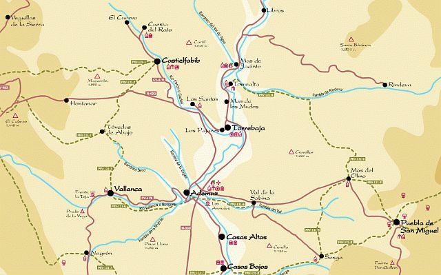 Imagen de Puebla de San Miguel mapa 46140 5 