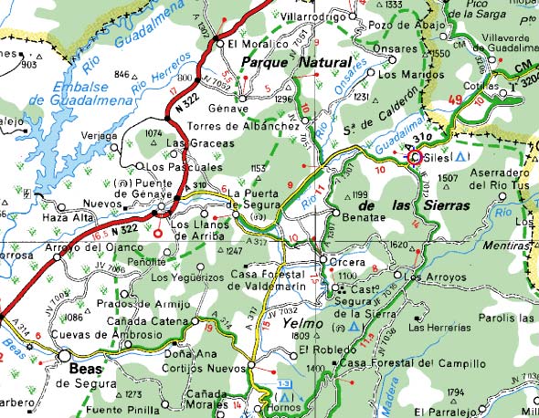 Imagen de Puente de Génave mapa 23350 6 