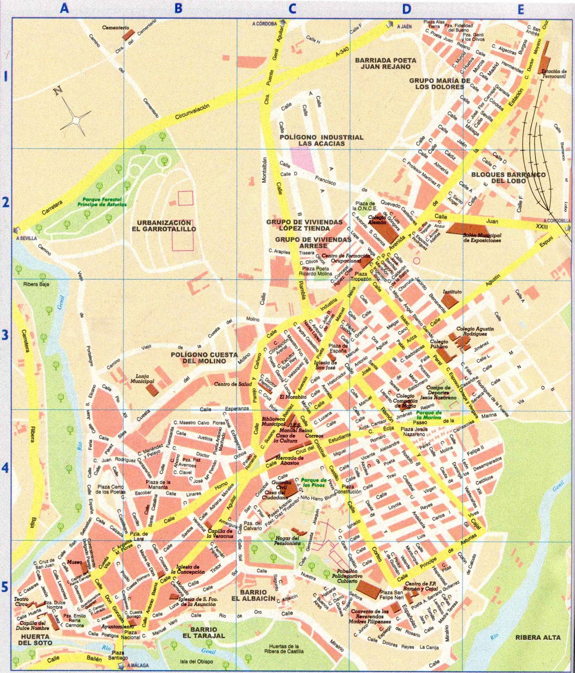 Imagen de Puente Genil mapa 14500 6 
