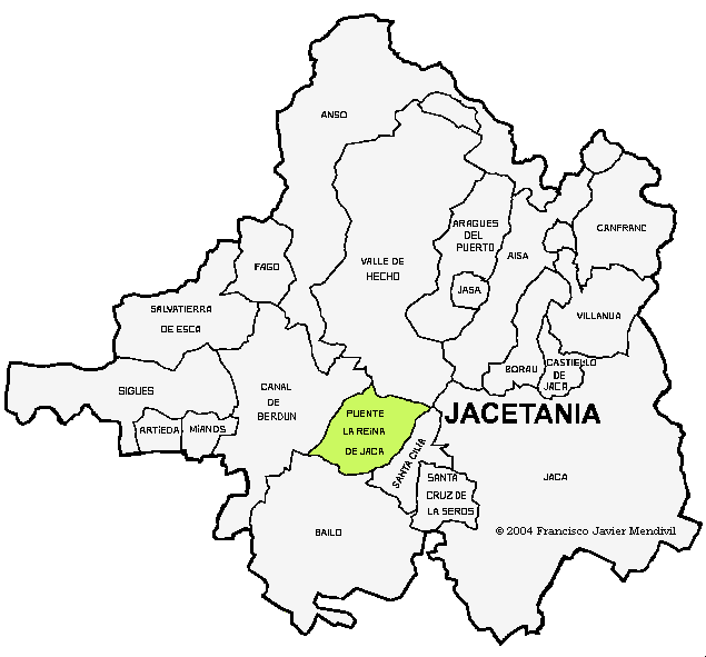 Imagen de Puente la Reina de Jaca mapa 22753 2 