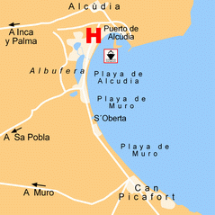 Imagen de Puerto de Alcudia mapa 07400 3 