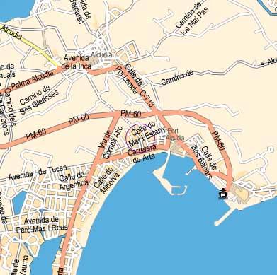 Imagen de Puerto de Alcudia mapa 07400 4 