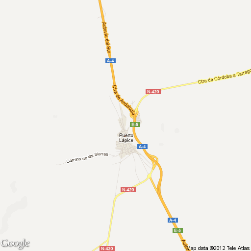 Imagen de Puerto Lápice mapa 13650 4 