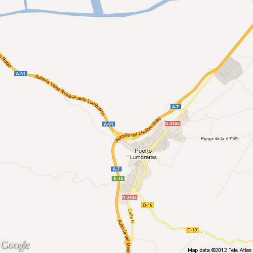 Imagen de Puerto Lumbreras mapa 30890 4 