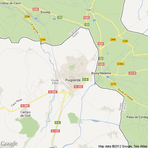 Imagen de Puigcerdà mapa 17520 1 