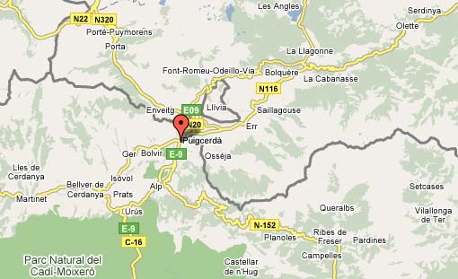 Imagen de Puigcerdà mapa 17520 4 