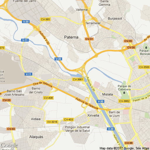 Imagen de Quart de Poblet mapa 46930 2 