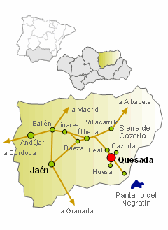 Imagen de Quesada mapa 23480 1 