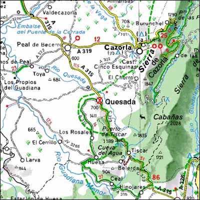 Imagen de Quesada mapa 23480 6 