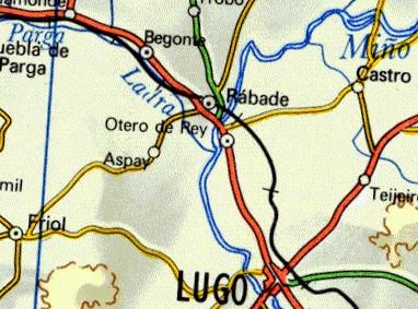 Imagen de Rábade mapa 27370 1 