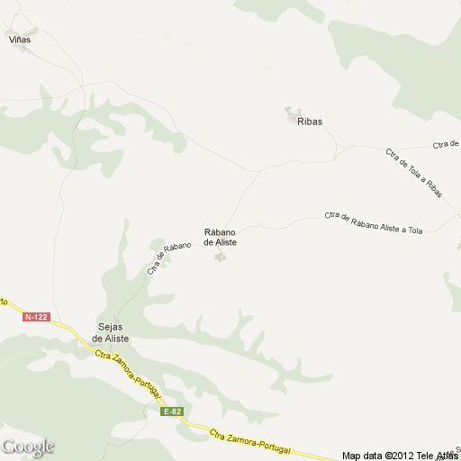 Imagen de Rábano de Aliste mapa 49515 1 