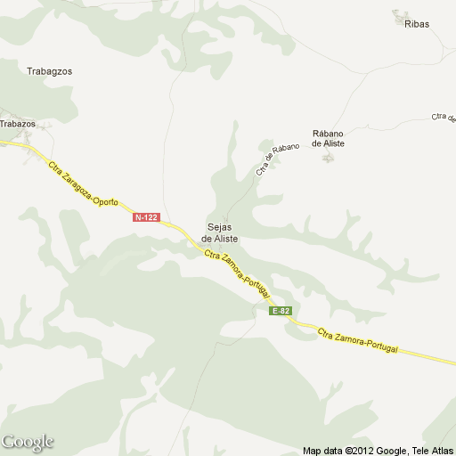 Imagen de Rábano de Aliste mapa 49515 2 