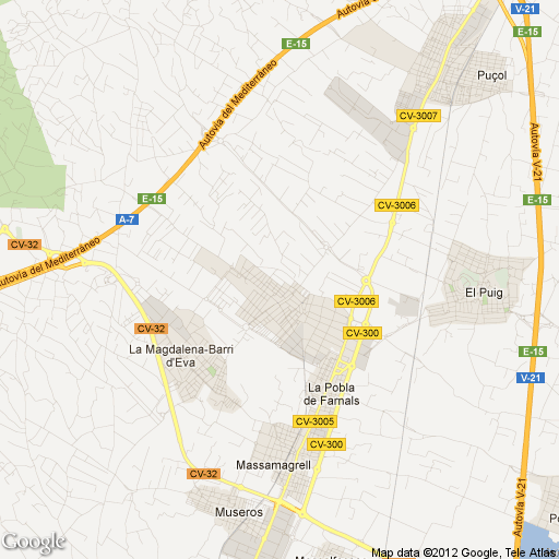 Imagen de Rafelbuñol mapa 46138 1 