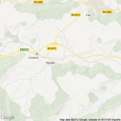 Imagen de Rajadell mapa 08256 1 