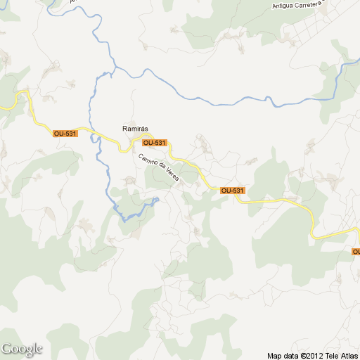 Imagen de Ramirás mapa 32430 2 