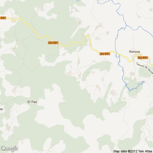 Imagen de Ramirás mapa 32430 3 
