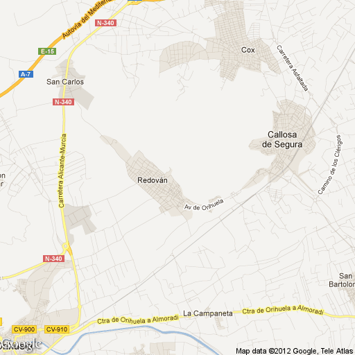 Imagen de Redován mapa 03370 1 