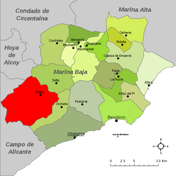 Imagen de Relleu mapa 03578 2 