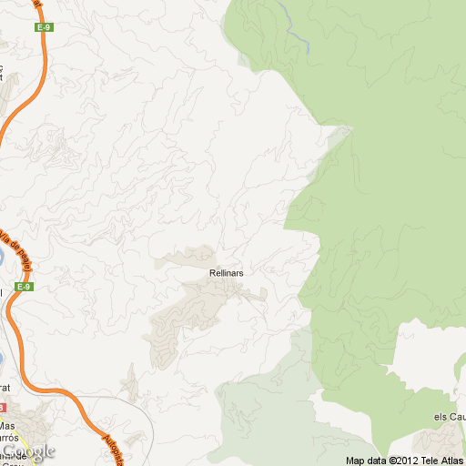 Imagen de Rellinars mapa 08299 2 