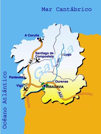 Imagen de Ribadavia mapa 32400 5 