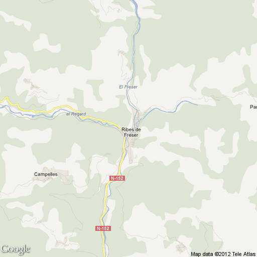 Imagen de Ribes de Freser mapa 17534 1 