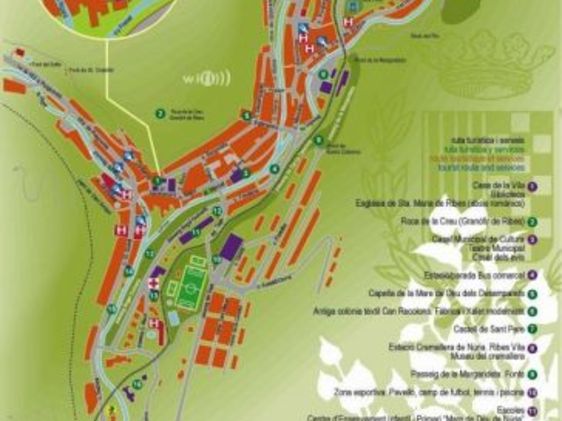 Imagen de Ribes de Freser mapa 17534 5 