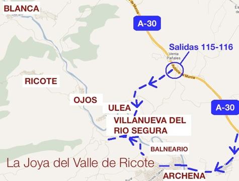Imagen de Ricote mapa 30610 4 