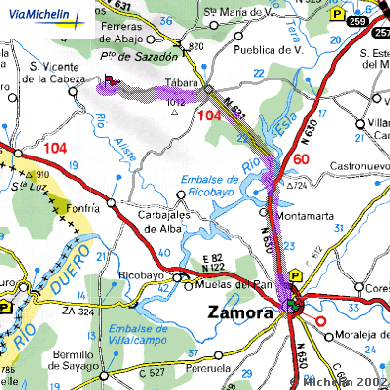 Imagen de Riofrío de Aliste mapa 49591 6 