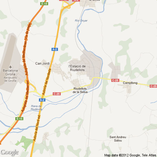 Imagen de Riudellots de la Selva mapa 17457 3 