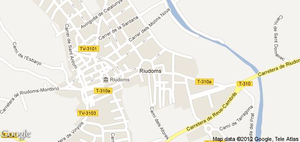 Imagen de Riudoms mapa 43330 5 