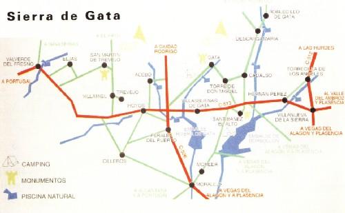 Imagen de Robledillo de Gata mapa 10867 3 