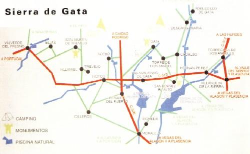 Imagen de Robledillo de Gata mapa 10867 3 