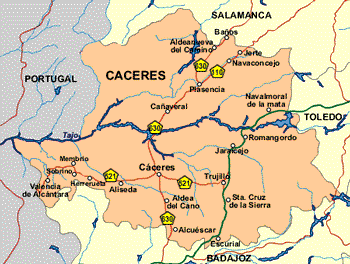 Imagen de Robledillo de Gata mapa 10867 4 