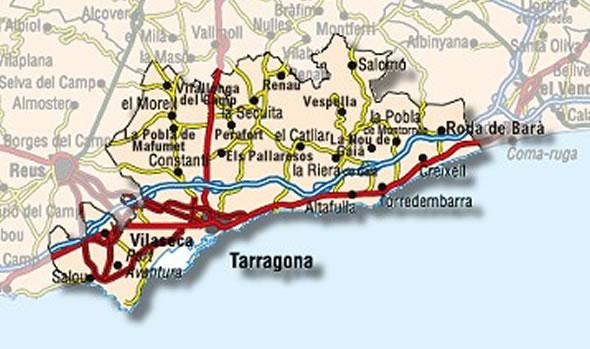 Imagen de Roda de Barà mapa 43883 4 