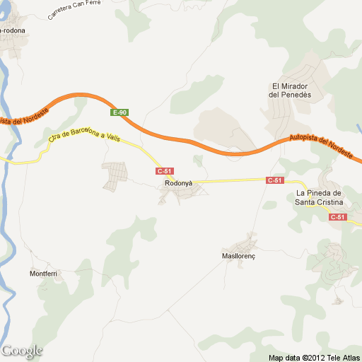 Imagen de Rodonyà mapa 43812 1 