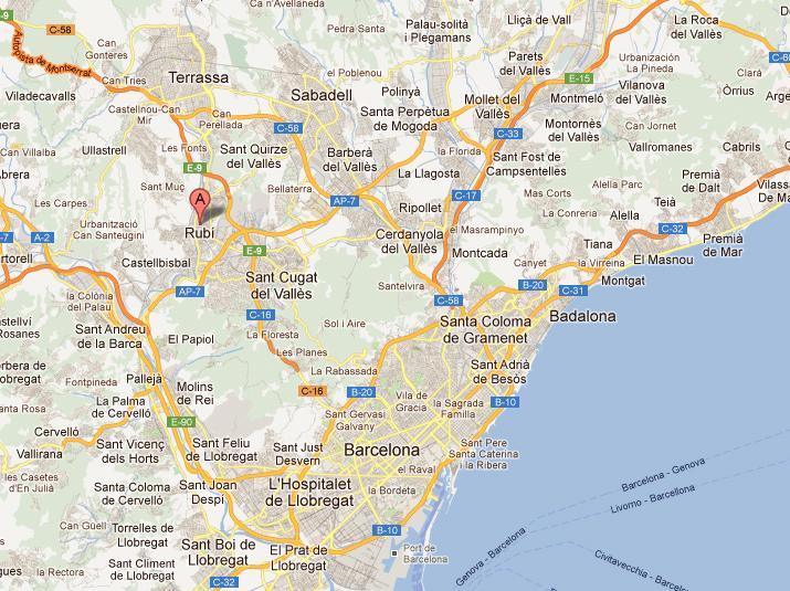 Imagen de Rubí mapa 08191 2 